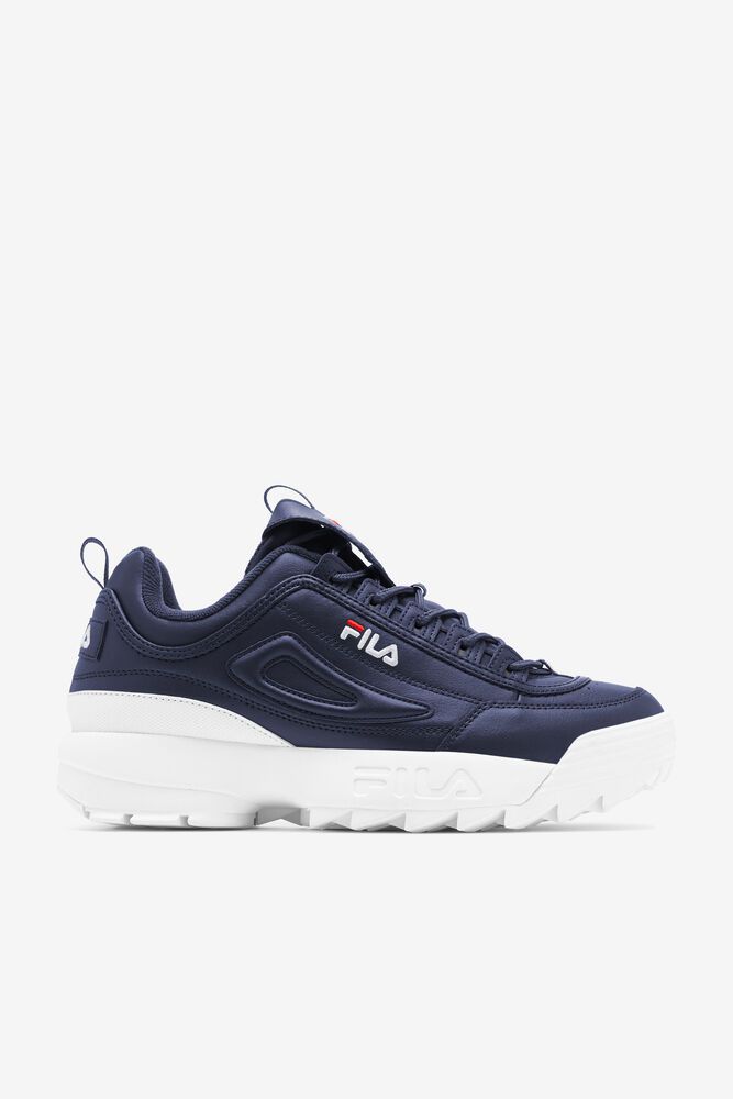 Fila Sneakers Disruptor 2 Premium Mens Navy - India JGL-651420